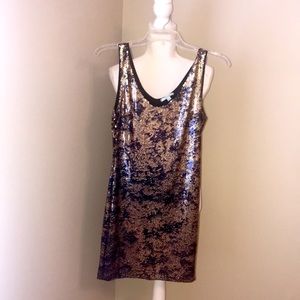 Sequined Mini Dress